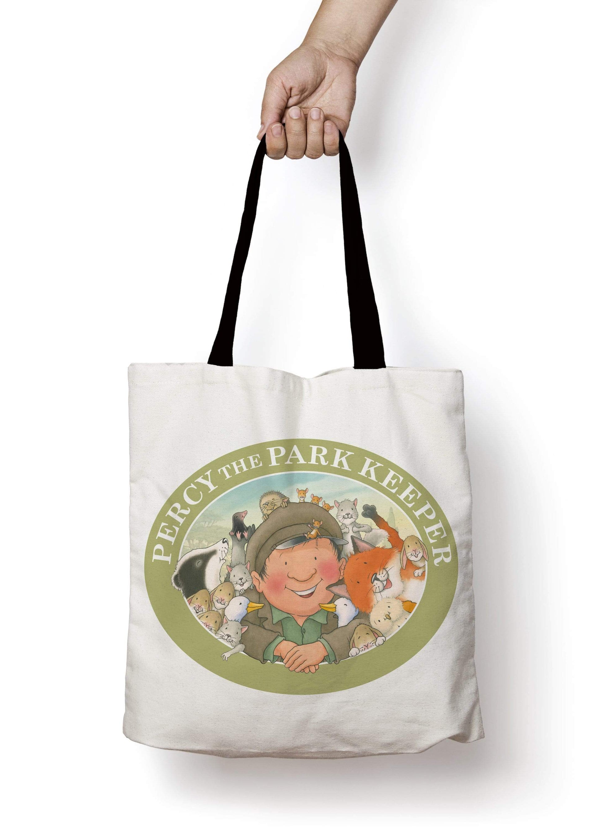 Percy The Park Keeper Tote bag Percy and friends premium Tote Bag - Large