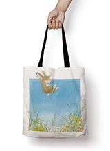 Percy The Park Keeper Tote bag Rabbit leaping premium Tote Bag - Large